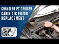 How to Replace Cabin Air Filter Chrysler PT Cruiser
