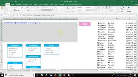 Làm quen với SQL ngay trong Excel với #Học Excel Online