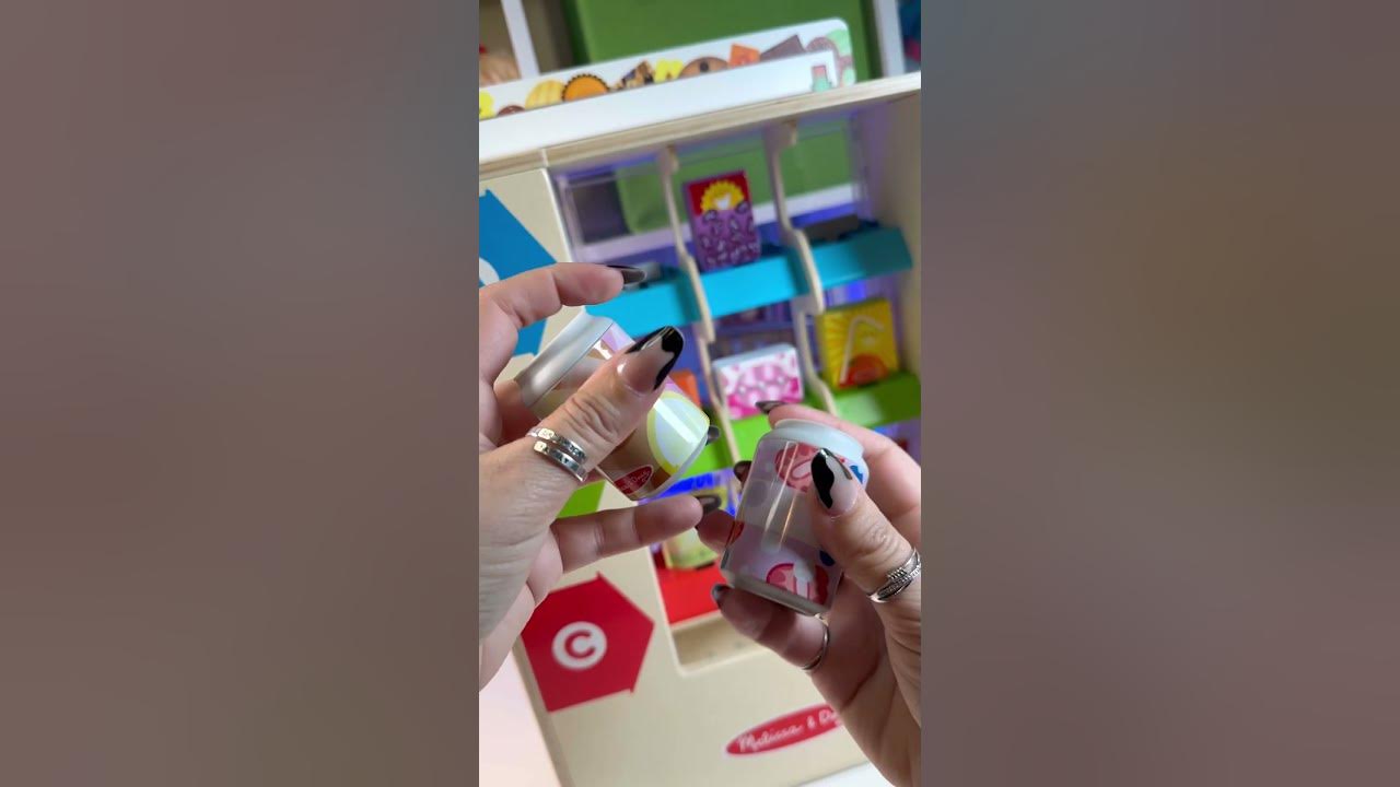 Melissa and doug vending machine asmr melissaanddoug youtube