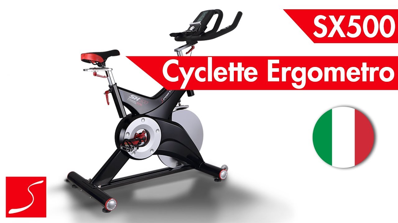 SX500 Indoor bike controllo App \u0026 volano da 25 Kg | Sportstech