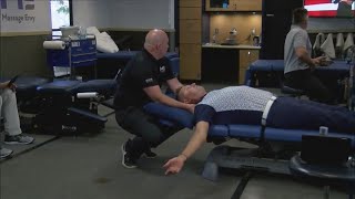 JDC golfers stay fit with massage therapy