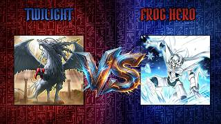 JojoSicari(Twilight) vs Shamu(Frog Hero) | Yugioh Edison Format | Dueling Book