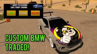 I Trade CUSTOM BMW In Car Parking Multiplayer screenshot 2