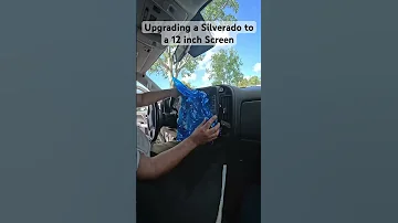 Upgrading A Silverado To A 12 Inch Screen 2014 2019 Chevy Silverado And GMC Sierra Viral Shorts 