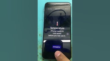 TEMPERATURE IPHONE NEEDS TO COOL DOWN BEFORE YOU CAN USE IT. #iphone #shorts