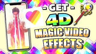 Get TOP Video Editing App - LIKE APP (4D Magic Effects!) for iPhone / Android screenshot 4