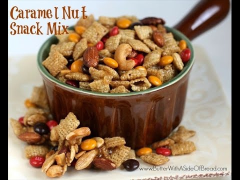 Caramel Nut Snack Mix - Butter With A Side of Bread