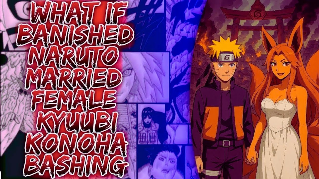 What If Banished Naruto Married Female Kyuubi Konoha Bashing || Part 1