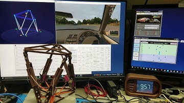 LFS on Simtools and Hexpod driver v1.2.6 mini 6DOF demo