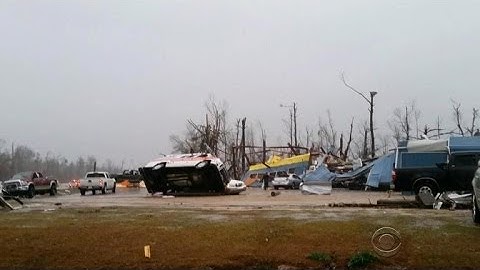 Tornadoes hammer the Deep South