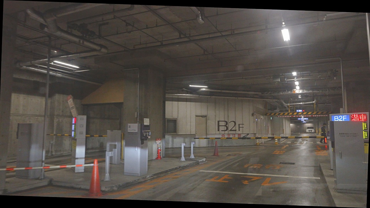 大丸札幌地下駐車場：入口【駐車券発行機】 [ 札幌市 4K/60fps 車載動画 2026]