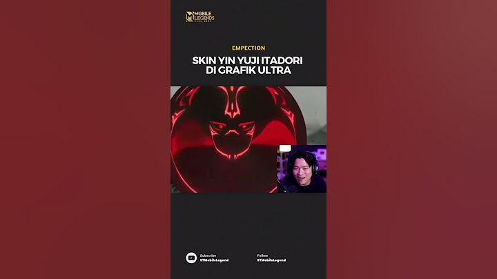 Skin Yuji Itadori Di Grafik Ultra 😁#yin #yinml #yujiitadori #jujutsukaisen #mobilelegends #shorts