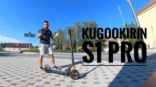 KugooKirin S1 Pro - skoro srážka pumpičkářky a spešl funkce 🛴. Testovací jízda 😈