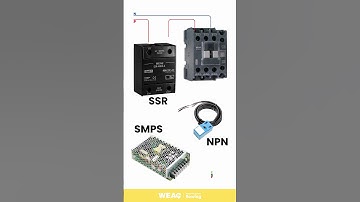 Solid State Relay with Sensor & SMPS: Weak Signal Controls High Power.