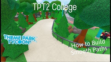 How to Build Smooth Paths - TPT2 College