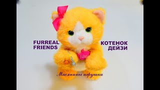 Дейзи Furreal Friends котенок Дейзи интерактивная игрушка Дейзи Furreal Friends котенок Дейзи интерактивная игрушка