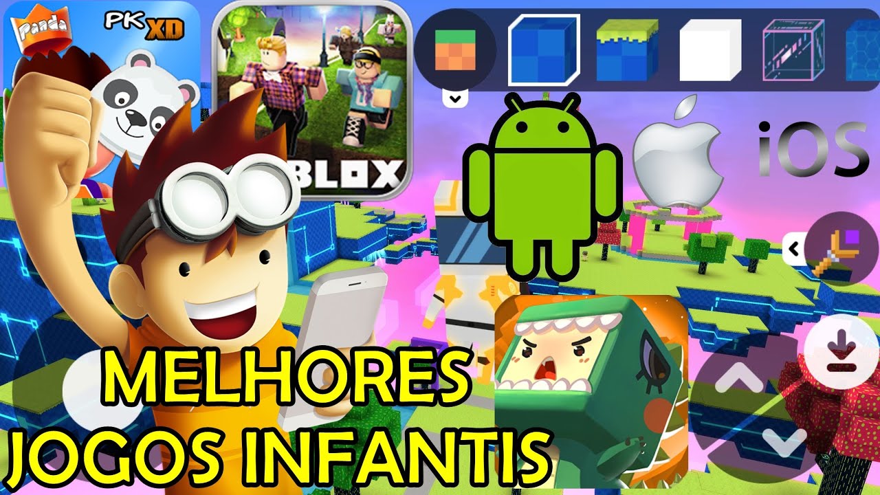 OS 10 MELHORES JOGOS PARA CRIANÇA DE 5 ANOS PARA ANDROID E IOS