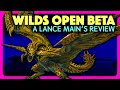 WILDS OPEN BETA REVIEW! Lance Main Thoughts