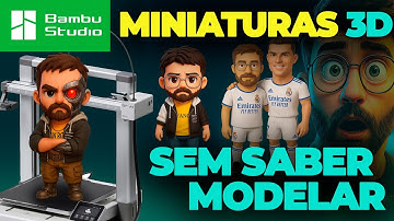 Descubra o Segredo para MINIATURAS 3D Profissionais com IA (GRÁTIS)