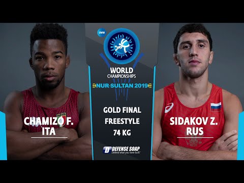 GOLD FS - 74 kg: F. CHAMIZO MARQ (ITA) v. Z. SIDAKOV (RUS)