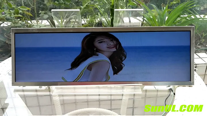 resize monitor stretched bar type LCD