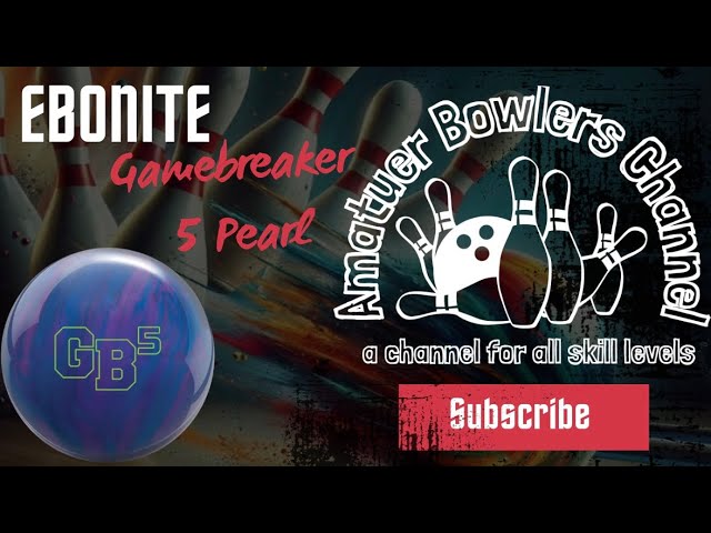 Ebonite Game ブレーカー 5 Pearl 15ポンド EBONITE GAME BREAKER 5