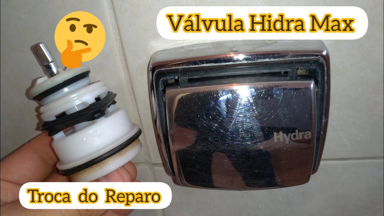 Como Trocar Reparo da Válvula Hidra Max Deca D.I.Y 👷 Faça você mesmo ...
