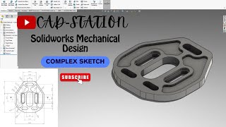 Solidworks tutorial for beginners || Mechanical engineering design || sketch tips