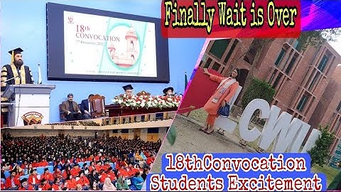 18th Convocation at LCWU|Surprise Meetup with Bestie|Students Excitement #sanaasif