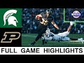 #3 Michigan State vs Purdue Highlights | College Football Week 10 | 2021 College Football Highlights