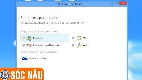 Hướng dẫn cài đặt Windows Movie Maker trên Windows 8