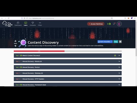 Content Discovery /hidden or private content / TryHackMe - Web Fundamental Walkthrough