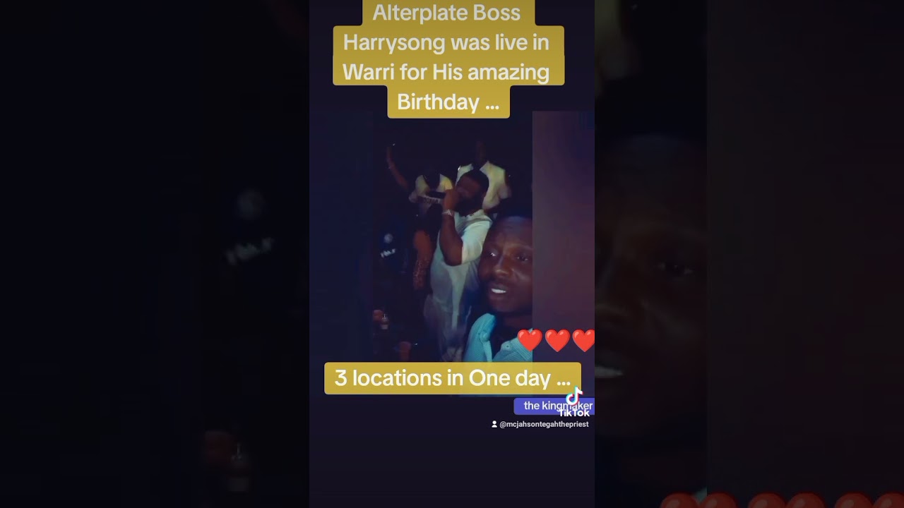 with the Kingmaker the Alterplate Boss himself Mr songs Harrysong