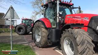 Trekkersterrit op Koningsdag 27 April 2023 in Oosterwolde | Tour rit with Tractors 🚜🚜💨🔊.