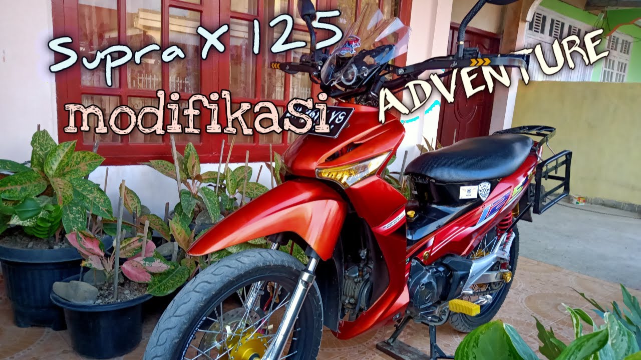 Modifikasi Adventure Touring Supra X 125 Youtube