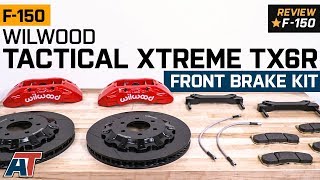 2010-2018 F150 Wilwood Tactical Xtreme TX6R Front Red Brake Kit Review