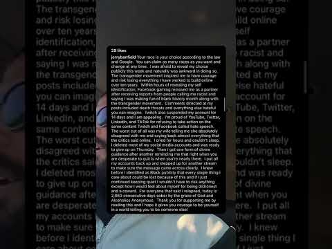 Jerry Banfield: Transracial