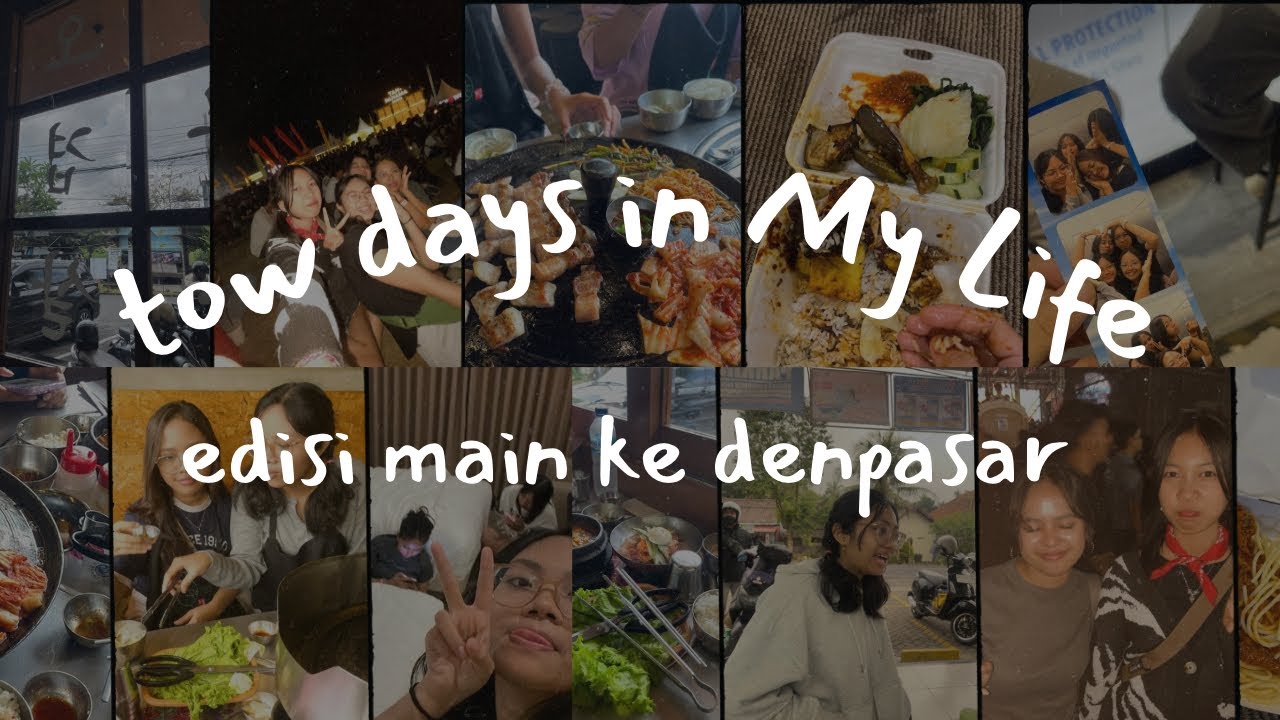 yey akhirnya jalan jalan🛵✨tow days with kak eja iim pani | nonton konser • cobaiin makanan korea