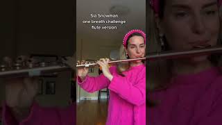 Most difficult flute breathing challenge ‍ #classicalmusician #flute #shorts
