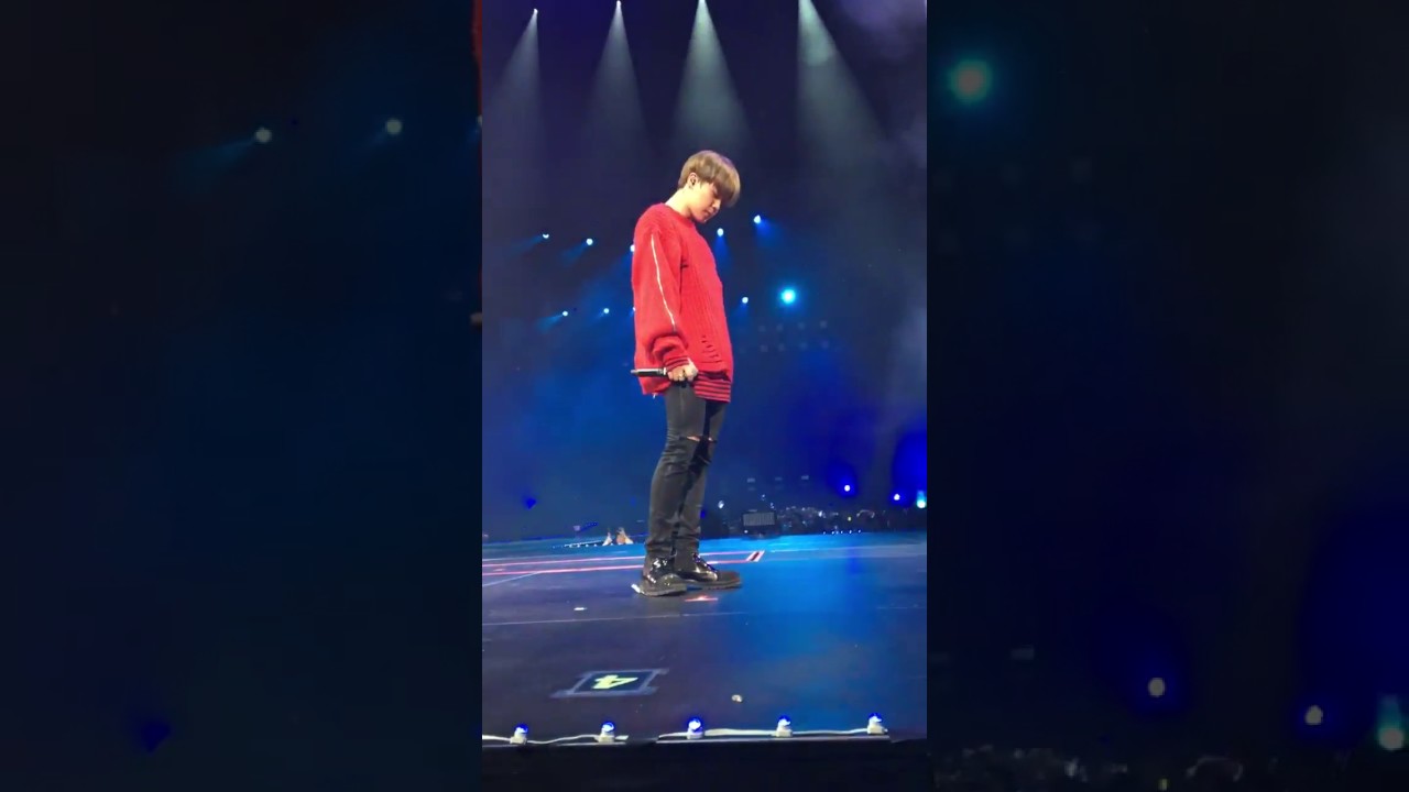 [170324] BTS The Wings Tour in Newark - Lost (Jimin Focus) Fancam - YouTube
