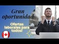 CONVOCATORIA LABORAL INTERNACIONAL PARA TODOS LOS SECTORES - NEW BRUNSWICK ❤❤❤ CANADA