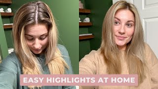 TOUCHING UP HIGHLIGHTS AT HOME