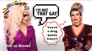 Trixie and Katya roasting the gays for 8 minutes straight || part 2