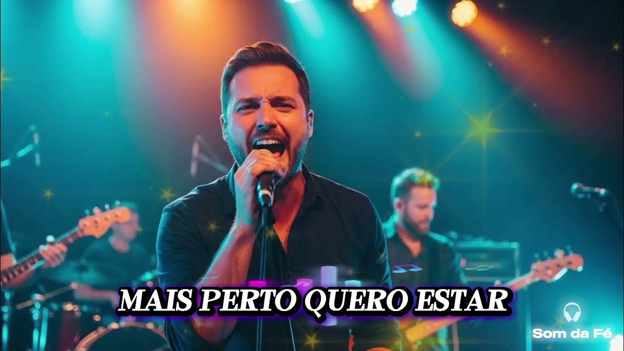 Mais Perto Quero Estar | Louvor De Adoração | Hino Evangélico