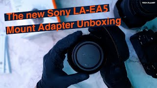 اول فتح صندوق في الوطن العربي لأحدث ادبتر من سوني || The new SONY LA-EA5 Adapter Unboxing