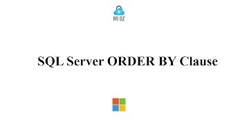 SQL Server ORDER BY Clause
