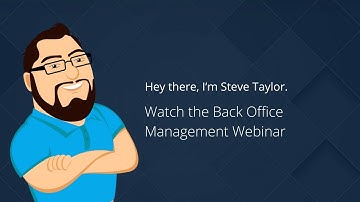 Processes & Procedures 2.0 - Back Office Management