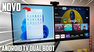 MELHOR DUAL BOOT! Instale o Android TV 2024 Junto com Windows no mesmo PC
