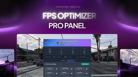 FiveM FPS Boost Script - Get 40+ More FPS FREE | FPS Optimizer Pro 2025
