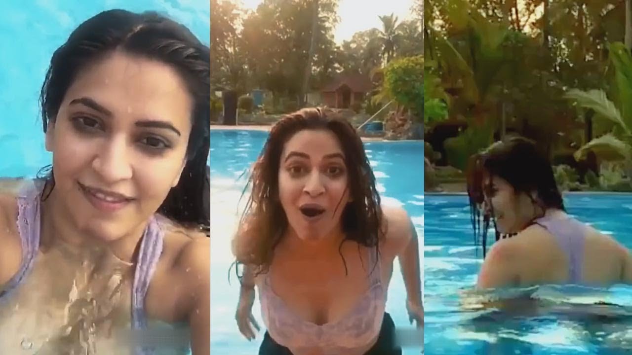 Kriti Kharbanda Hot Look At Swimming Pool Video Youtube